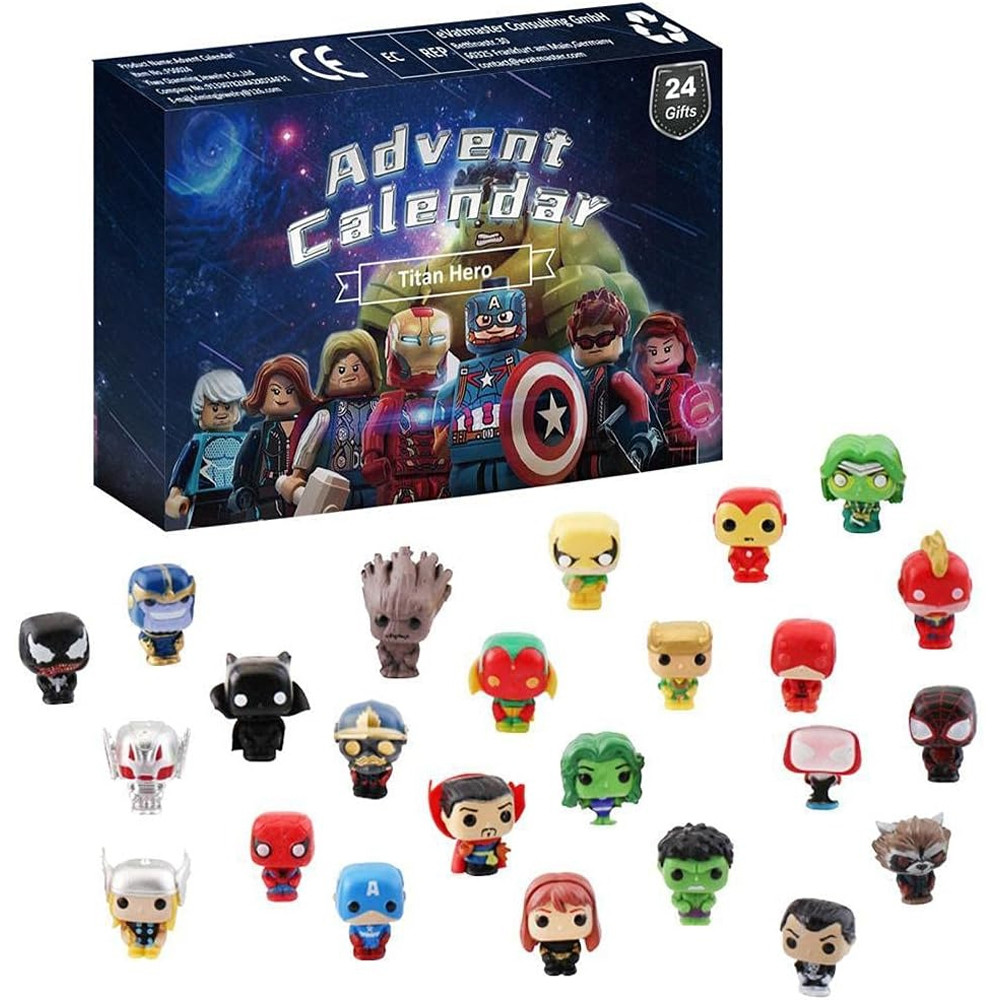 Marvel Super Heroes Advent Calendar 2023 Christmas Countdown