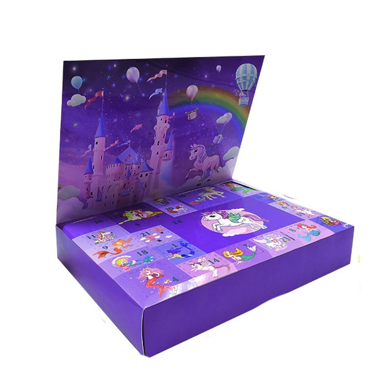 Unicorn Rainbow Advent Calendar 2023 Christmas Countdown