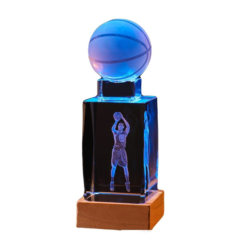 NBA Klay Thompson Crystal Night Light Decoration