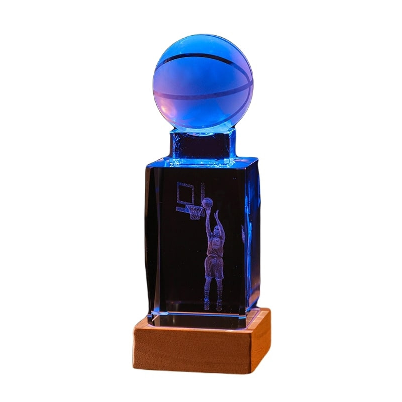 NBA Stephen Curry Crystal Night Light Decoration