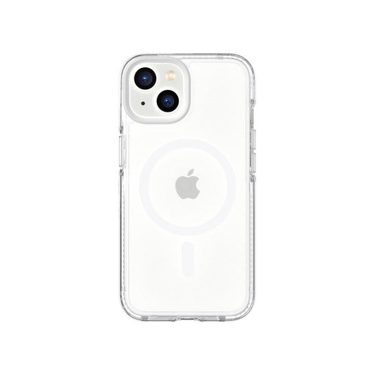 Tech21 Evo Crystal iPhone 14 Case MagSafe Compatible White