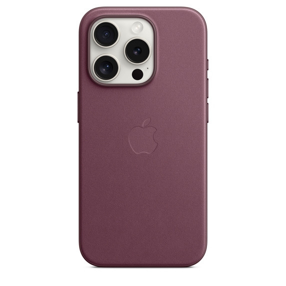 iPhone 15 Pro FineWoven Case with MagSafe Mulberry