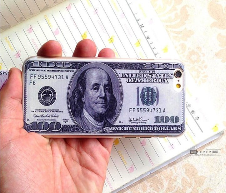$100 Bill Money Case For iPhone 5 5S