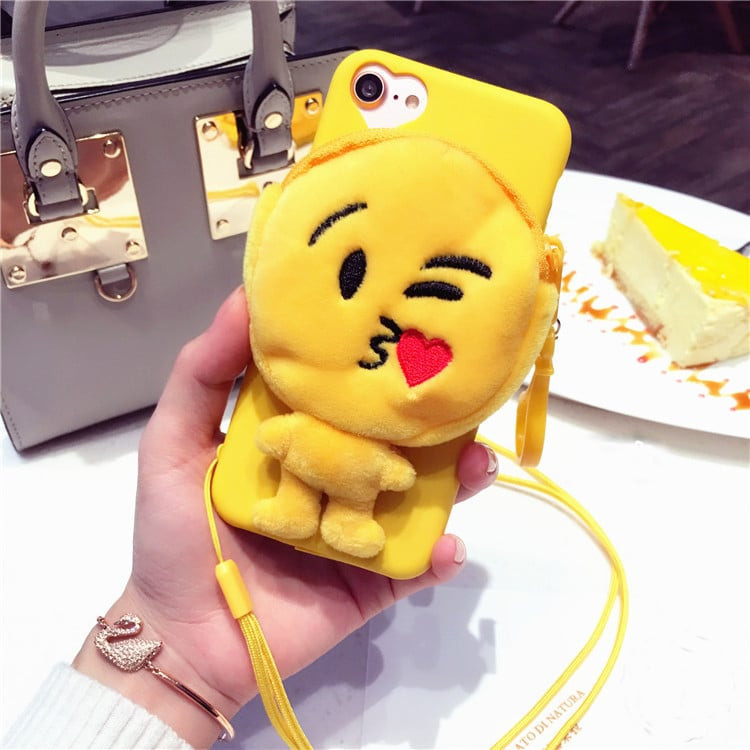 Emoticon Kiss iPhone 7 Case