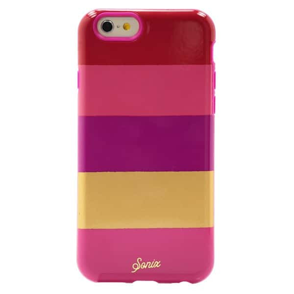 Sonix Clear Stripe (Fuchsia) iPhone 6 Case