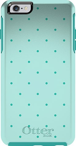 Otterbox iPhone 6 Plus Symmetry Aqua Dot Series Case