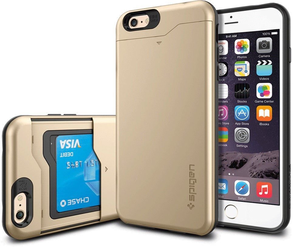 iPhone 6 Plus Spigen Slim Armor CS Case Champagne Gold