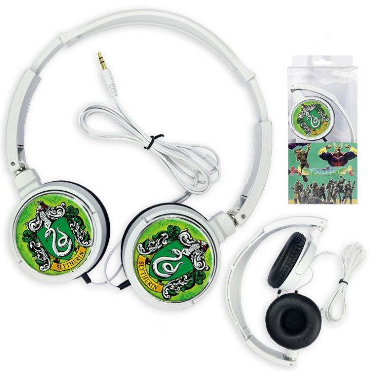 Harry Potter Slytherin Foldable Headphones