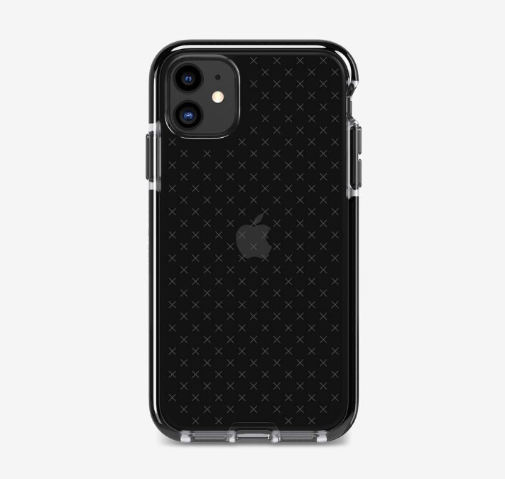 iPhone 11 Tech21 Evo Check Smokey Black Case