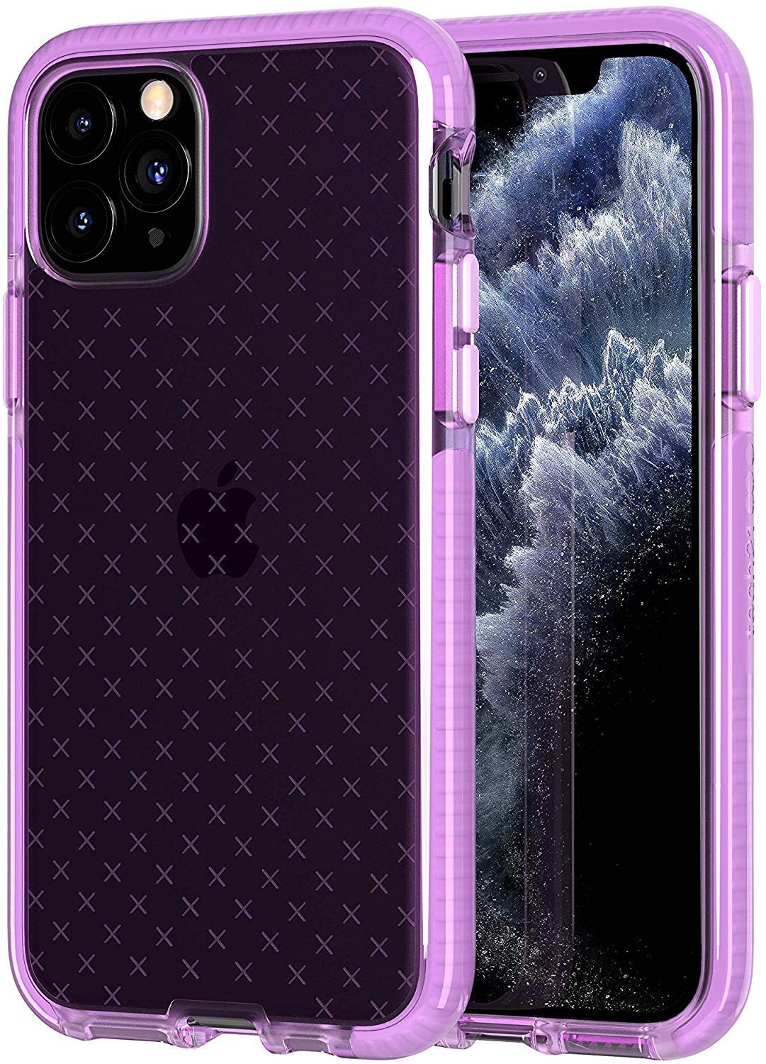 iPhone 11 Pro Tech21 Evo Check Orchid Case