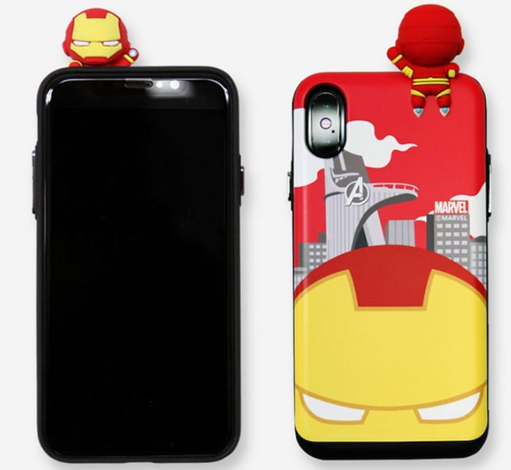 Iron Man Galaxy Note 8 Card Holder Case