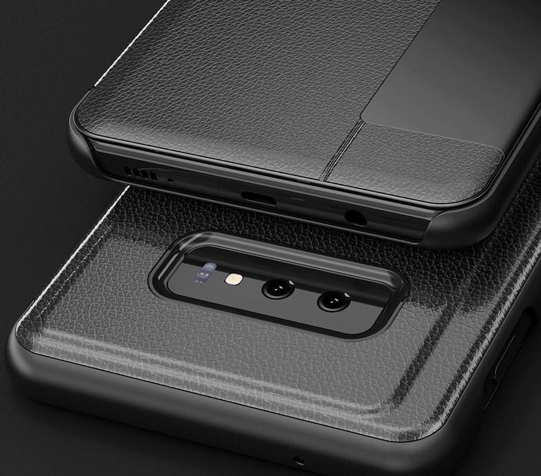 Galaxy Note 10 Leather Window Flip Case