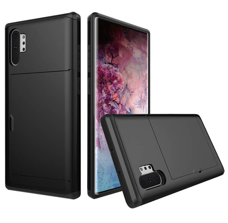 Galaxy Note 10+ Plus Slim Armor CS Card Holder Case