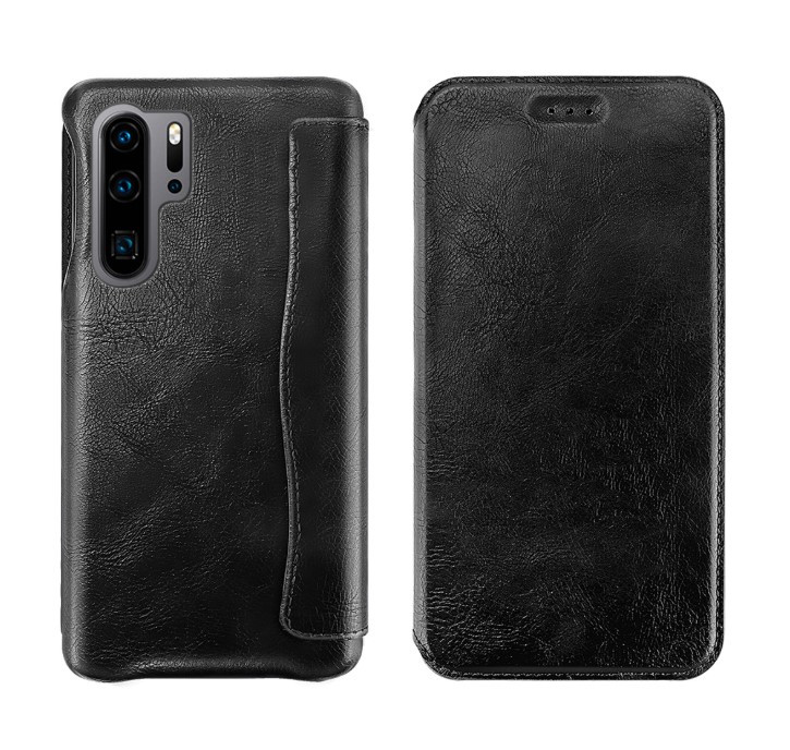 Galaxy Note 10+ Plus Full Grain Leather Wallet Case