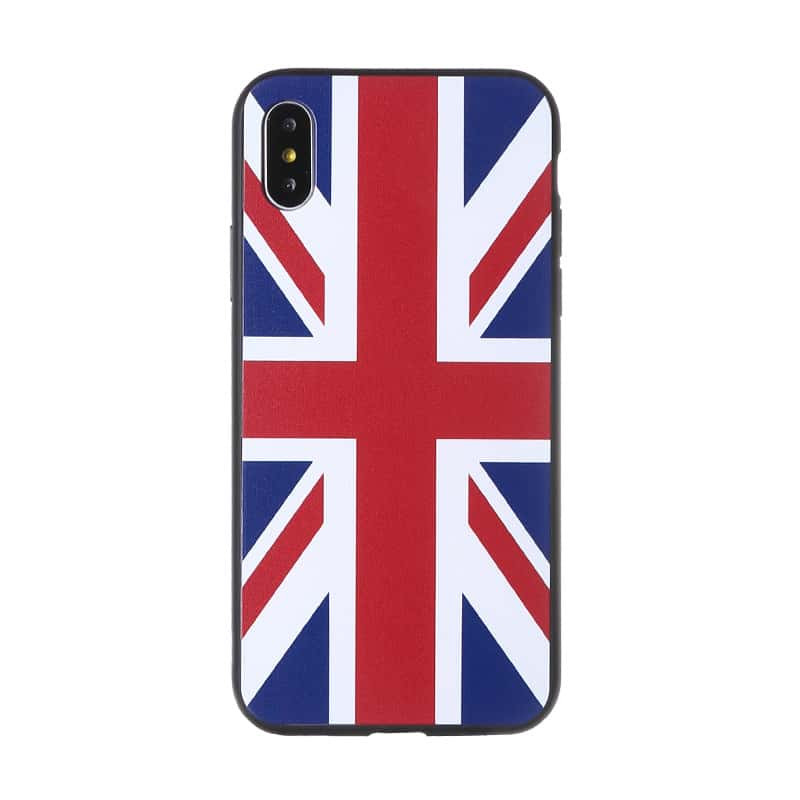 United Kingdom Great Britain World Cup 2018 Flag iPhone X Case