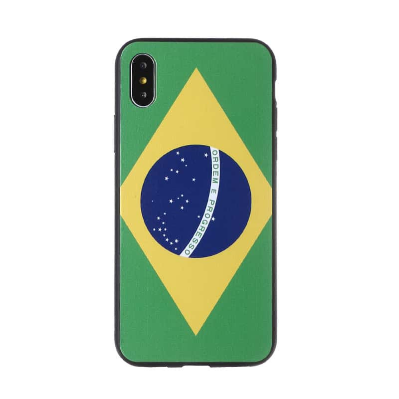Brasil Brazil World Cup 2018 Flag iPhone X Case