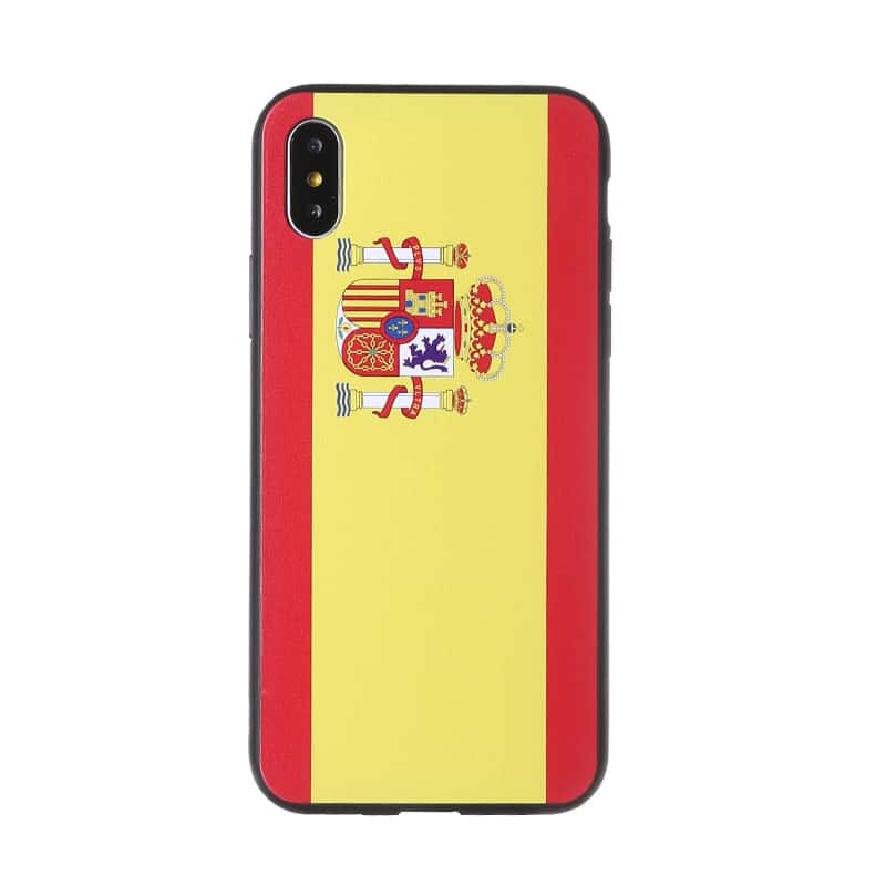España Spain World Cup 2018 Flag iPhone X Case