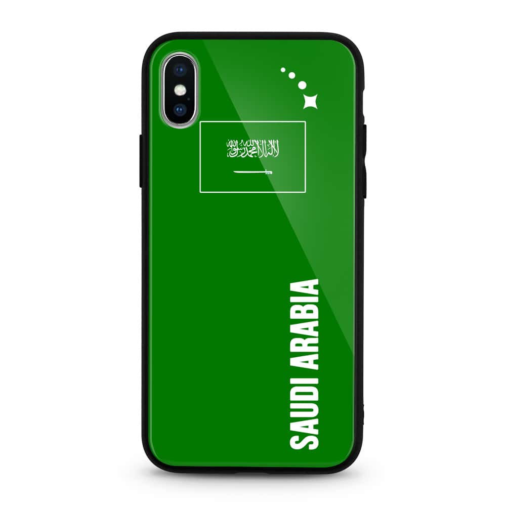 Saudi Arabia Flag Logo World Cup iPhone X Case