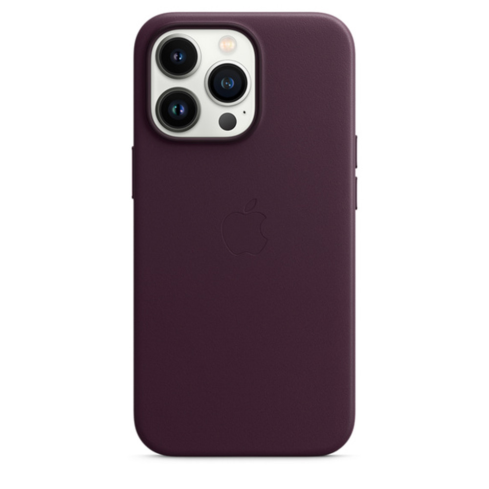 iPhone 13 Pro / iPhone 13 Leather Case with MagSafe - Dark Cherry