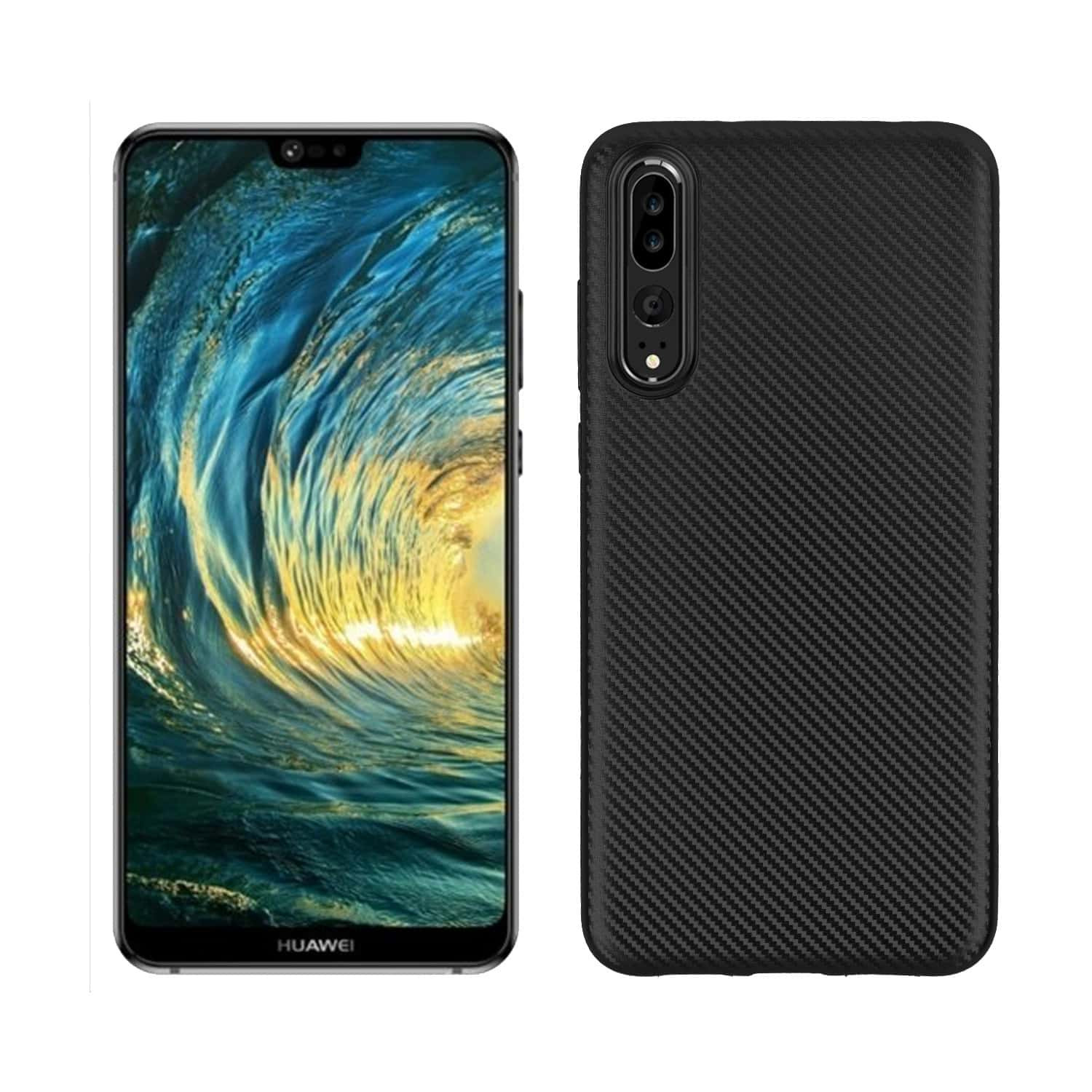 Huawei P20 / P20 Carbon Fiber Fibre Case