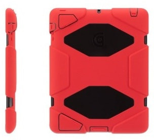 Griffin Survivor Red Black for iPad 2, iPad 3 and iPad (4th Gen)