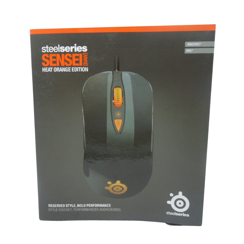 SteelSeries Sensei Laser Gaming Mouse RAW Heat Orange Edition