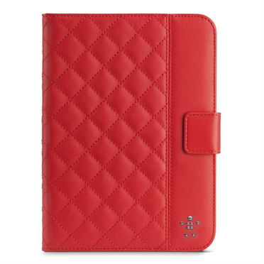 Belkin Quilted Cover with Stand for iPad Mini and iPad Mini with Retina Ruby