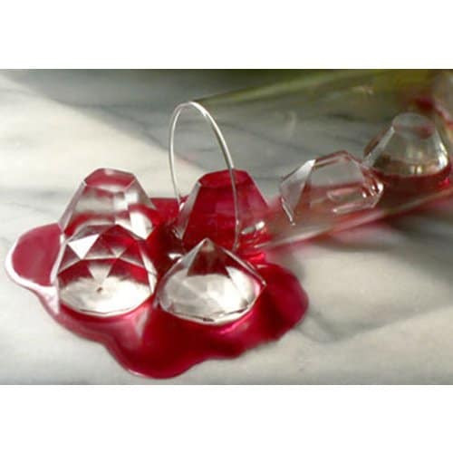 Diamond Shape Ice Cubes Silicone Ice Cube Tray