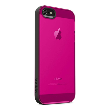 Belkin Grip Candy Sheer for iPhone 5 5s Blacktop Day Glow
