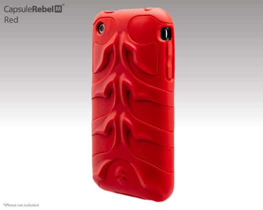 SwitchEasy Red CapsuleRebel M Menace Case for iPhone 3G 3GS