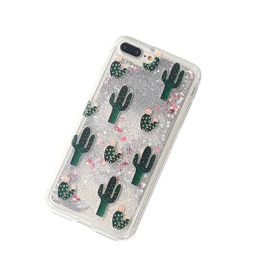 iPhone 8 7 Cactus Clear Case