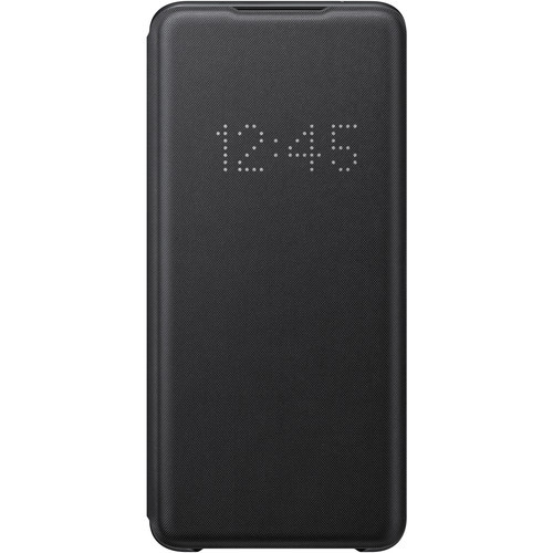 Official Samsung Galaxy S20 Ultra LED View Case Wallet Cover Black