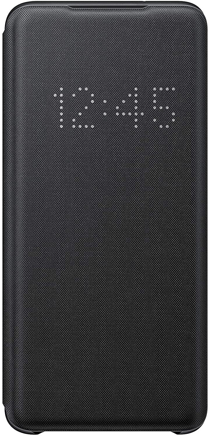 Official Samsung Galaxy S20+ Plus LED View Case Wallet Cover Black