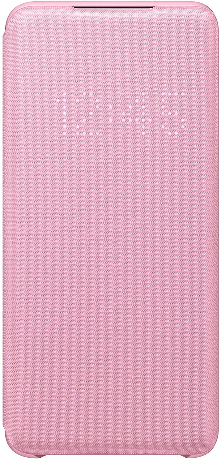 Official Samsung Galaxy S20+ Plus LED View Case Wallet Cover Pink