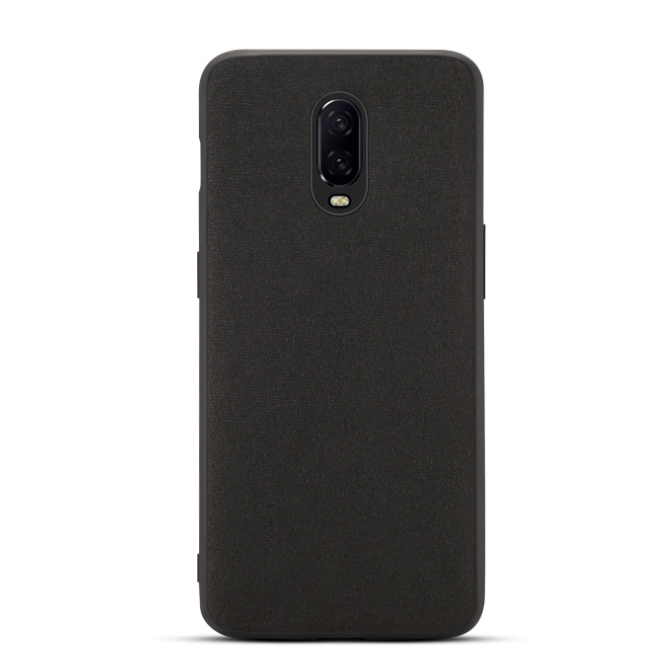 OnePlus 8 Sandstone Bumper Case Black