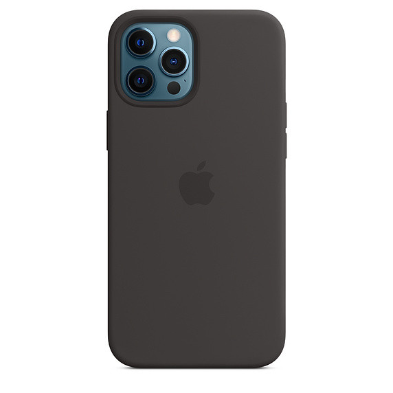 iPhone 12 Pro Max Silicone Case with MagSafe - Black