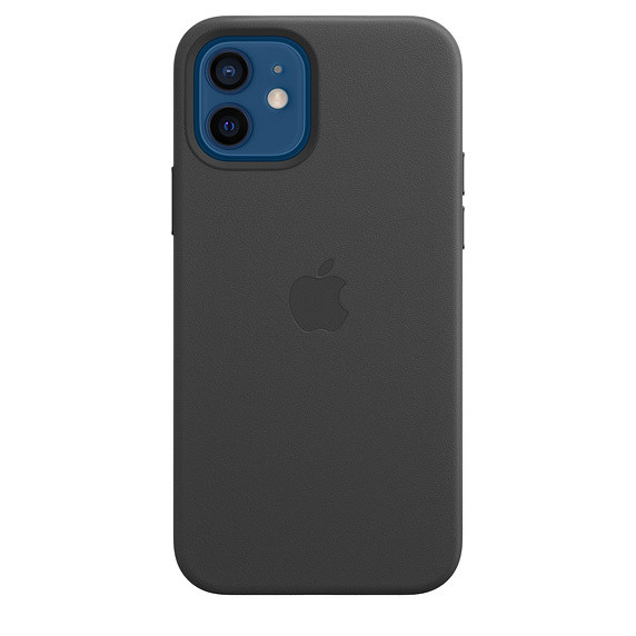 iPhone 12 / 12 Pro Leather Case with MagSafe - Black