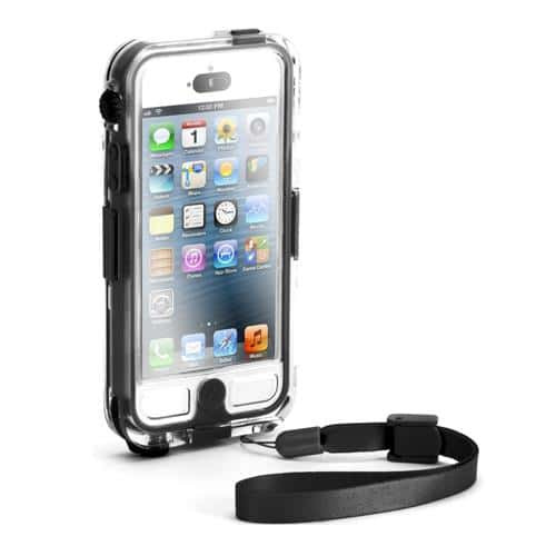 Griffin Survivor + Catalyst Waterproof Case for iPhone 5 Black Clear