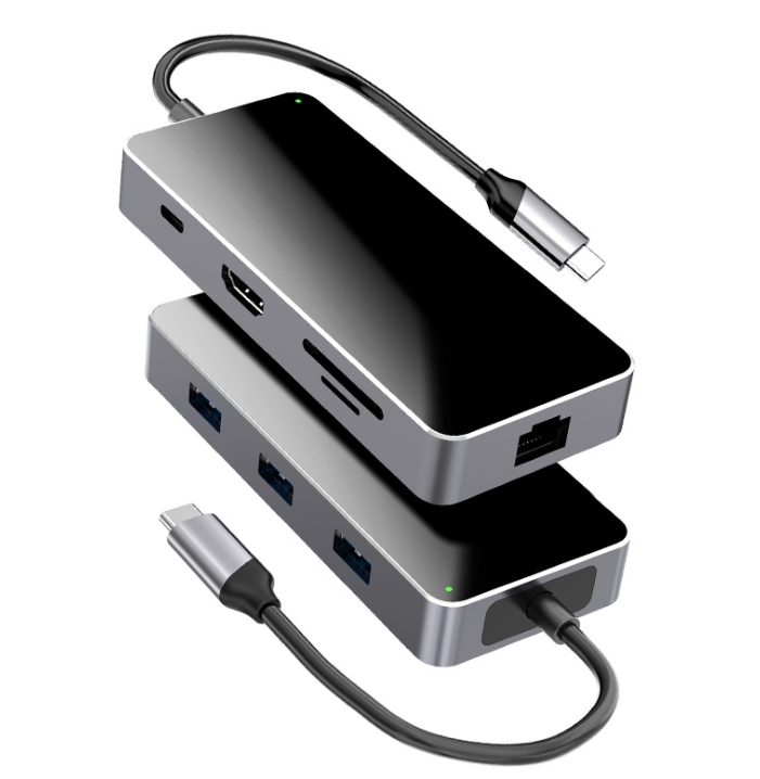 USB C Hub 8 Port With Ethernet
