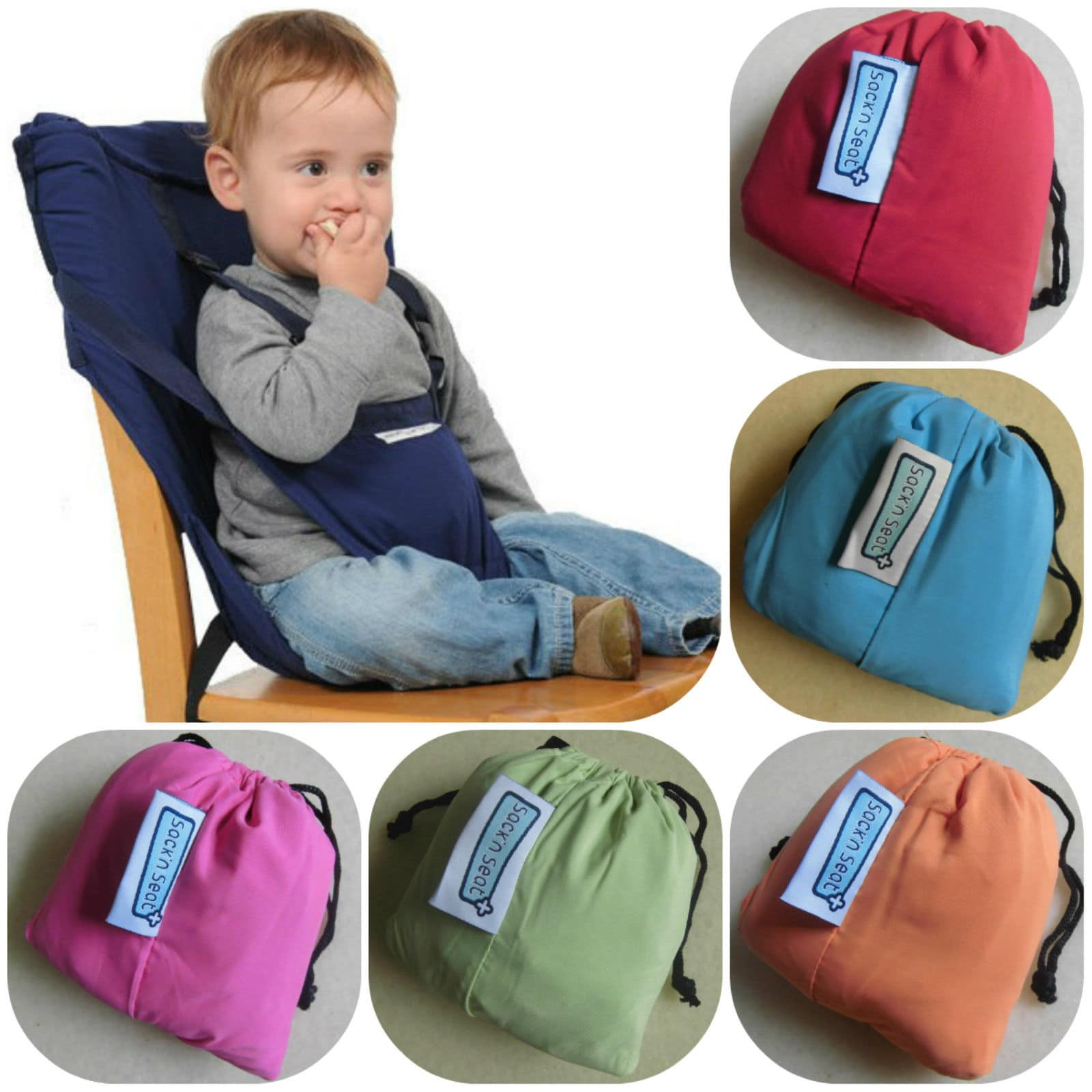 Sack'n Seat+ Baby Portable High Chair Shoulder Strap