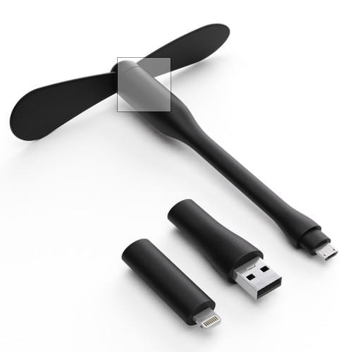 Mota FanFan Plug In Lightning Port for all iPhone 6 & 6s iPad Mini, iPad Air, and iPad Pro