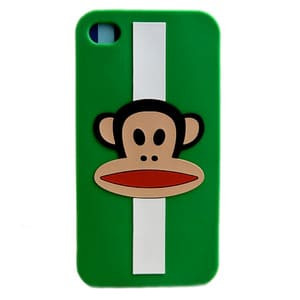 Paul Frank Julius Green Stripe Case for iPhone 4 