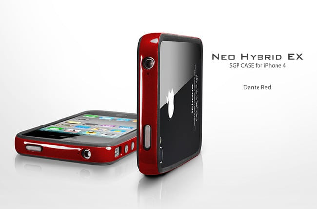 SGP iPhone 4 Case Neo Hybrid EX Series Dante Red