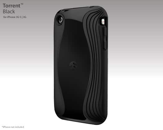 SwitchEasy Torrent Black Case for iPhone 3G 3GS