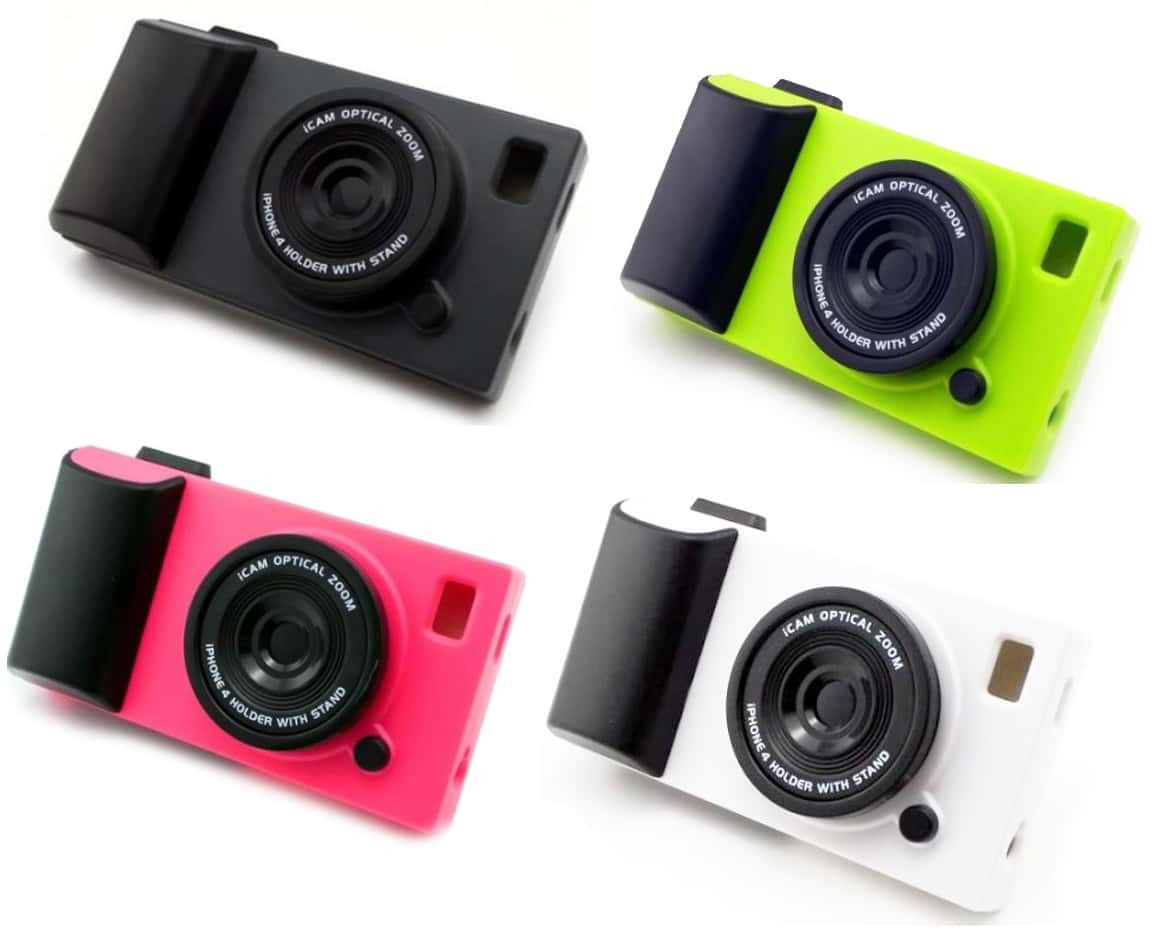 iCamera Faux Camera iPhone 4 & 4S Protective Case