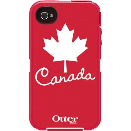 Otterbox Defender Series Graphics Case iPhone 4 4S Canada Flag