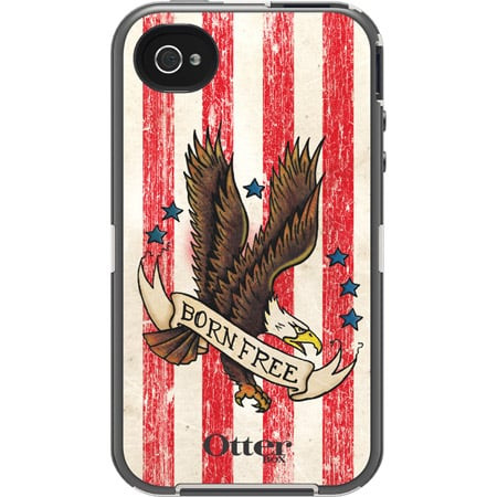 Otterbox Defender Series Graphics Case iPhone 4 4S Born Free