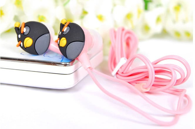 Angry Birds Headphones - Black Bird