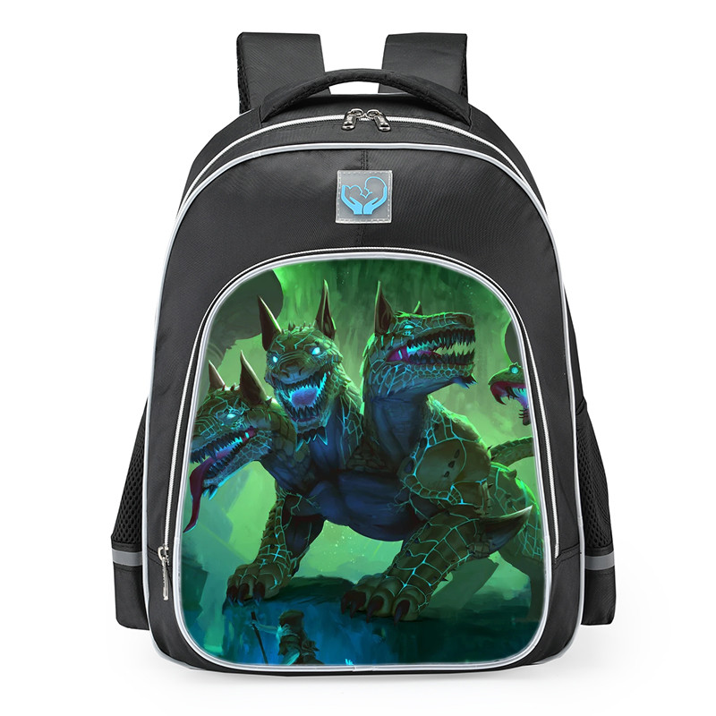Smite Cerberus Hellwatch Skin School Backpack