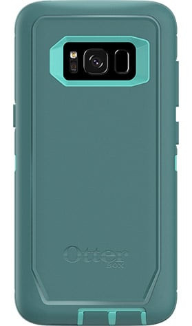 Otterbox Galaxy S8+ Defender Series Case Aqua Mint Way
